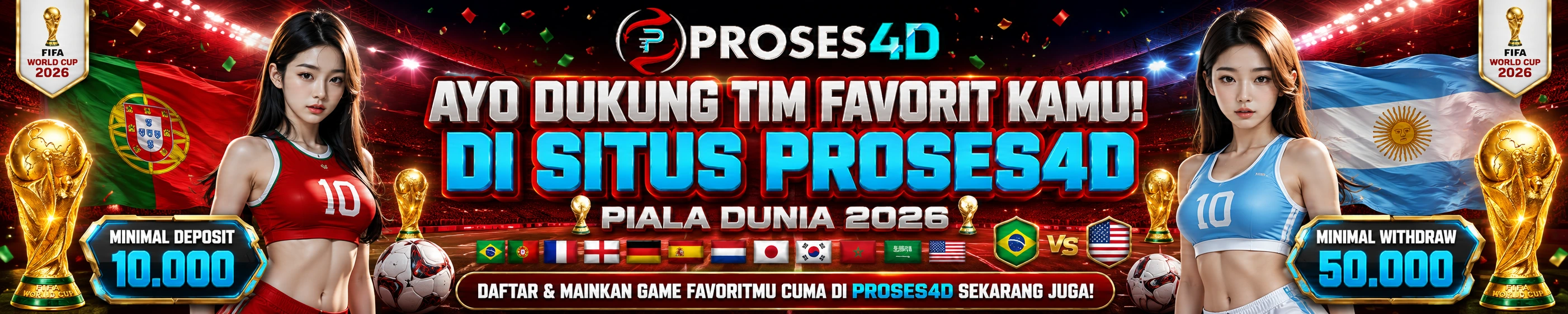 DUKUNG PIALA DUNIA 2026 DI PROSES4D